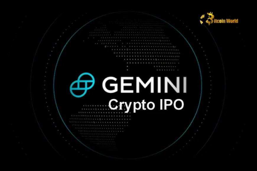 Exclusive: Gemini's Bold Crypto IPO Filing Signals New Era for Digital Exchanges