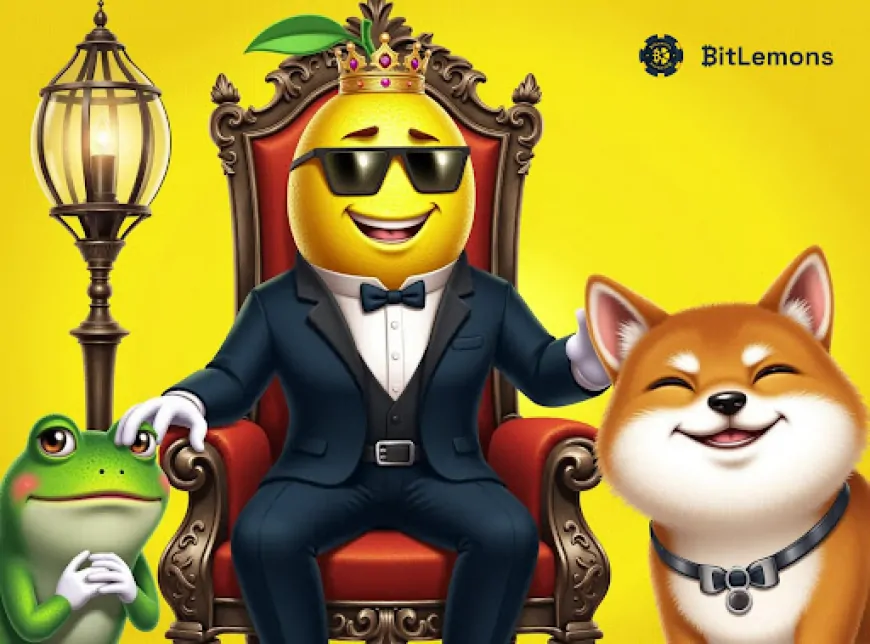 DOGE, PEPE, and Now $BLEM: How BitLemons is Claiming Its Throne in the Crypto Elite