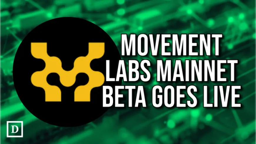 Movement Launches Public Mainnet Beta, Bringing Move Language o Ethereum Layer 2s