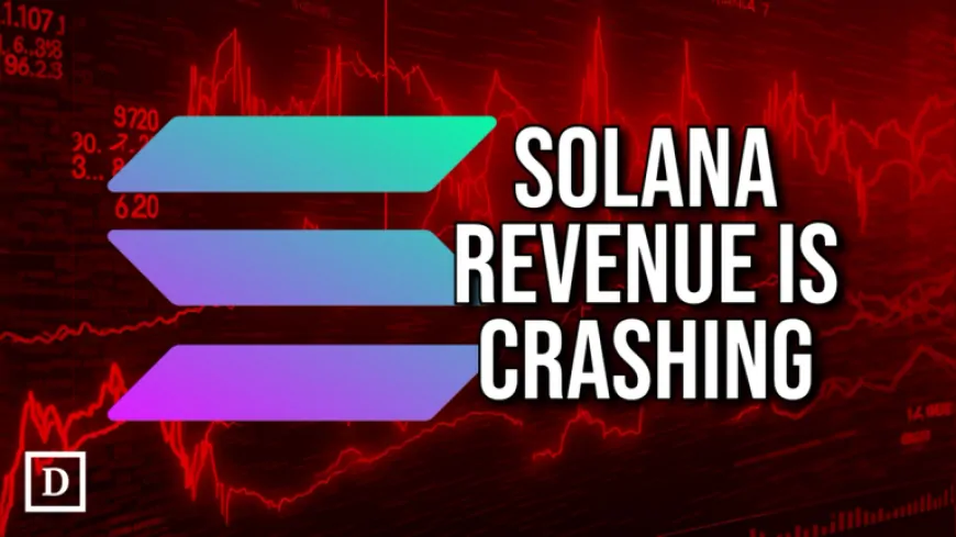 Solana Revenue Crashes 90% From January Highs