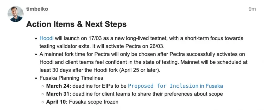 Ethereum Launches Hoodi Testnet on March 17 to Potentially Enable Pectra Upgrade by Late April