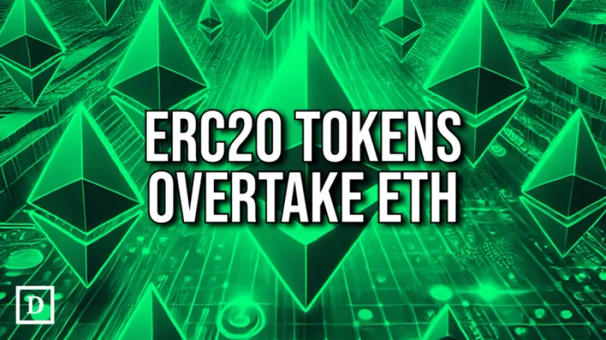 Ethereum ERC20 Tokens Are Now More Valuable than ETH