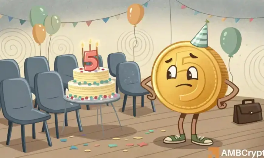 Solana turns 5: Birthday blues prevail as ecosystem faces greatest fall yet