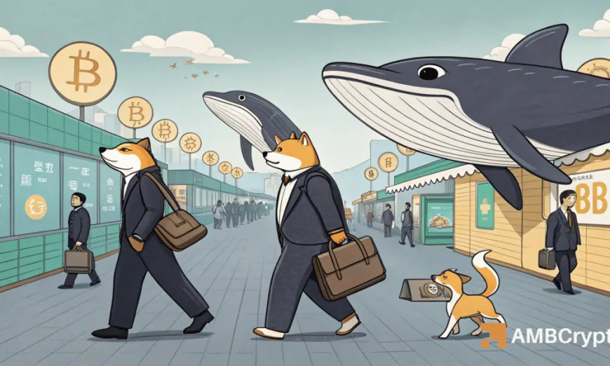 Shiba Inu whale exodus – 70% outflows spark bearish fears so, what's next for SHIB?