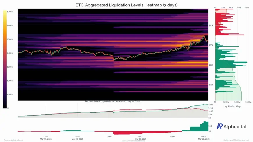 Bitcoin's Positive Market Sentiment Suggests Potential Upswing Toward $100K Amid Increased Long Positions and Whale Activity