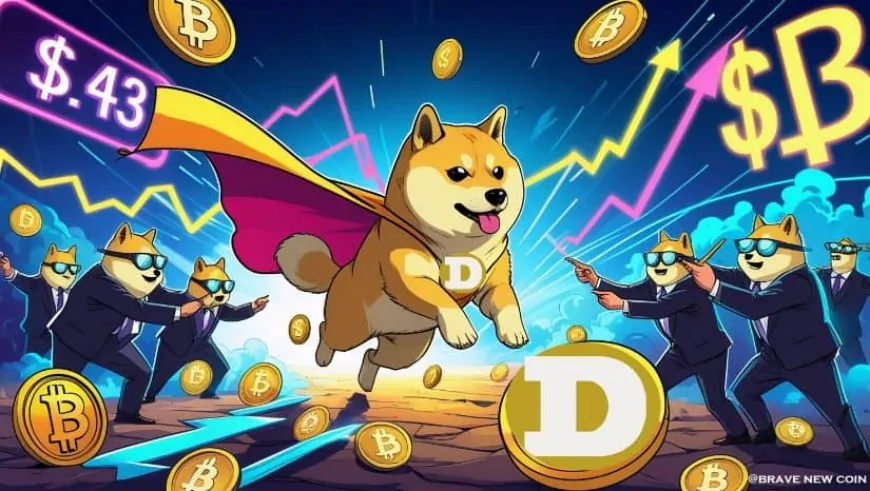 Dogecoin Price Prediction: DOGE Eyes $0.43 Breakout as Analysts Forecast 16% Surge from Bullish Pattern